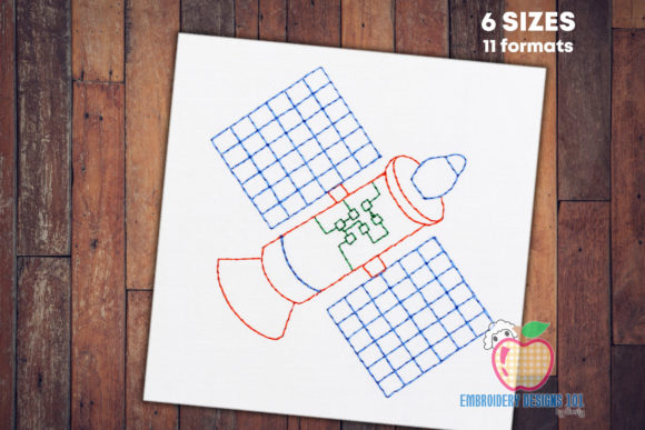 A Cartoon Satellite Embroidery Review