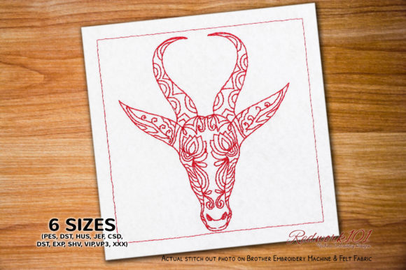 Antelope Mandala Embroidery Review