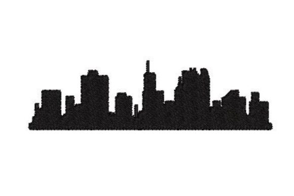 Atlanta Skyline Silhouette Embroidery Review