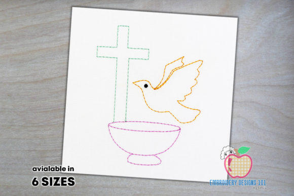 Baptism Sacrament Symbols Embroidery Review