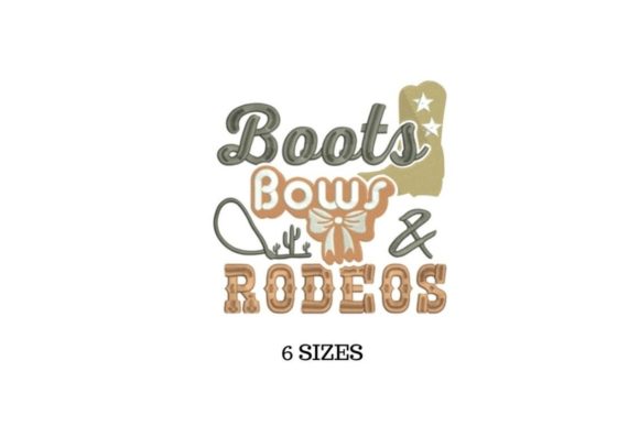 Boot Bows Embroidery Review for Small Business Merch