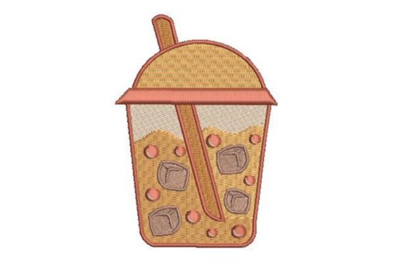 Bubble Tea Embroidery Design Review