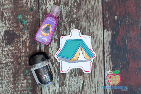 Camping Hand Sanitizer Holder Embroidery Review
