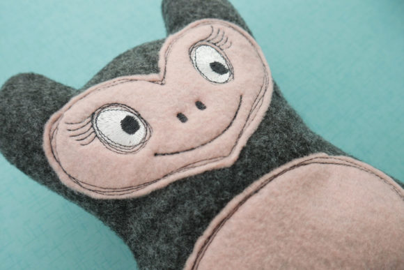 Cleo ITH Monster Doll: A Designer's Review for Personalized Gifts