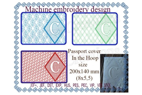 In the Hoop Passport Cover - C: A Designer's Review for Craft Fairs