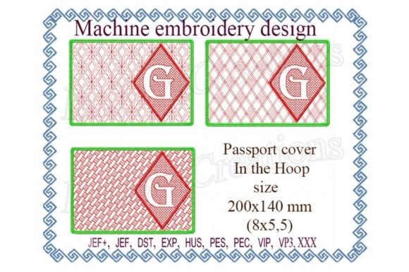 In the Hoop Passport Cover - G: A Boutique Designer's Review
