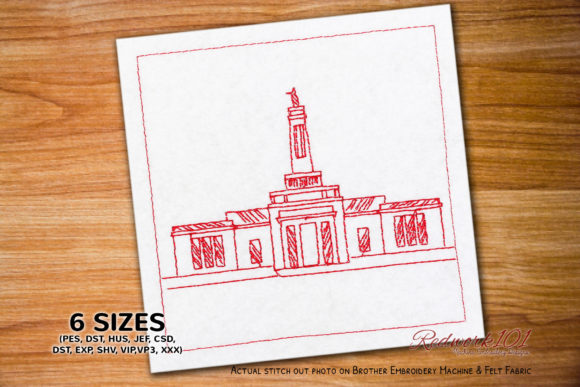 Indianapolis Indiana Temple Embroidery Review