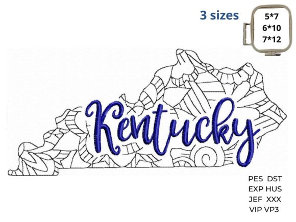 Kentucky State Embroidery Design Review