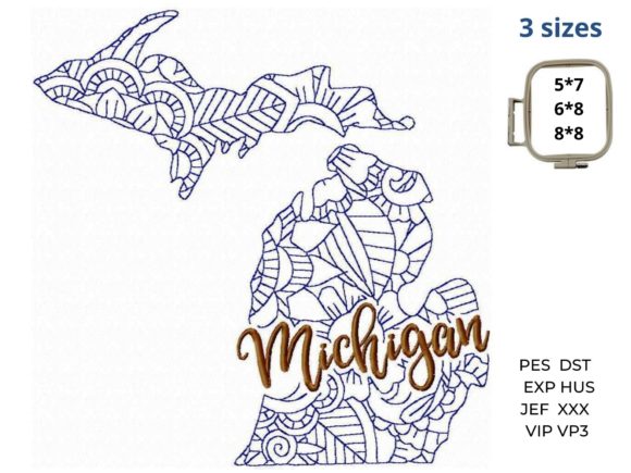 Michigan State Embroidery Design Review