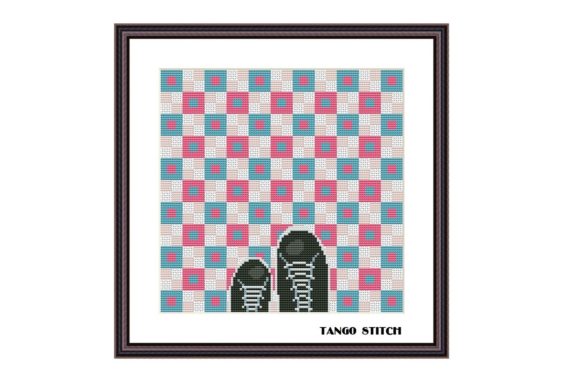 Mosaic Floor Cross Stitch Optical Design Review