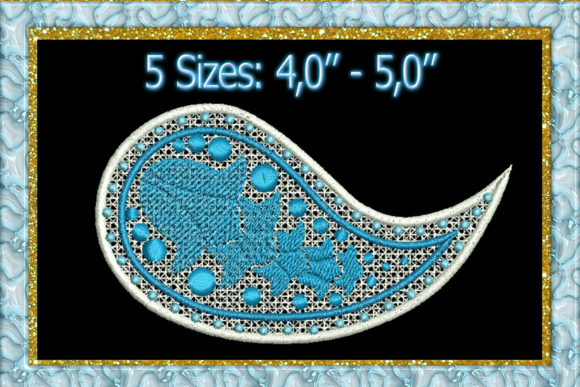 Paisley Pattern Review for Real Embroidery Work