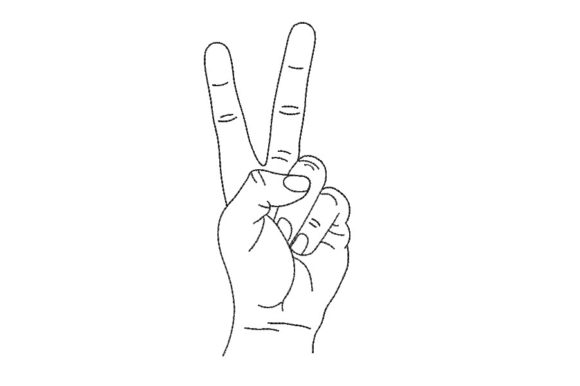 Peace Fingers Sign: A Designer's Real-World Embroidery Review