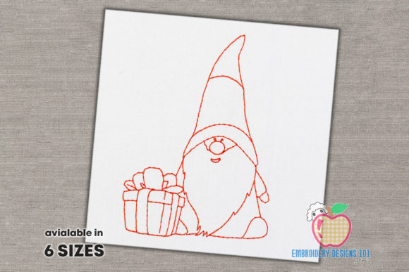 Santa Claus with the Gift Review for Craft Fairs