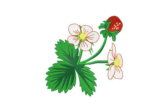Wild Strawberry Embroidery Design Review